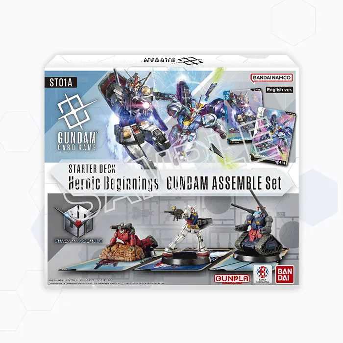 Gundam Card Game Heroic Beginnings [ST01A] Assemble Starter Deck