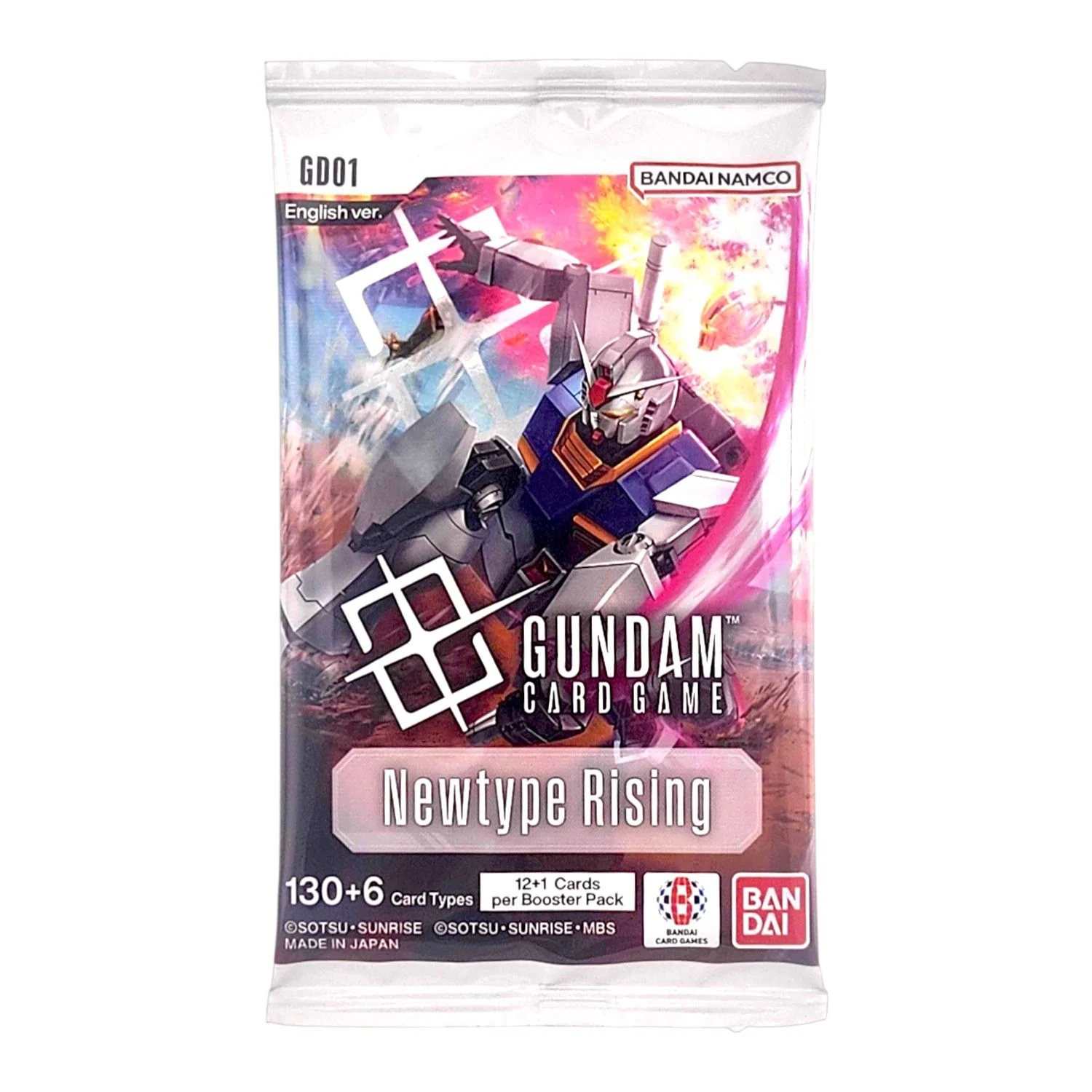 Gundam Card Game Newtype Rising [GD01] Booster Pack