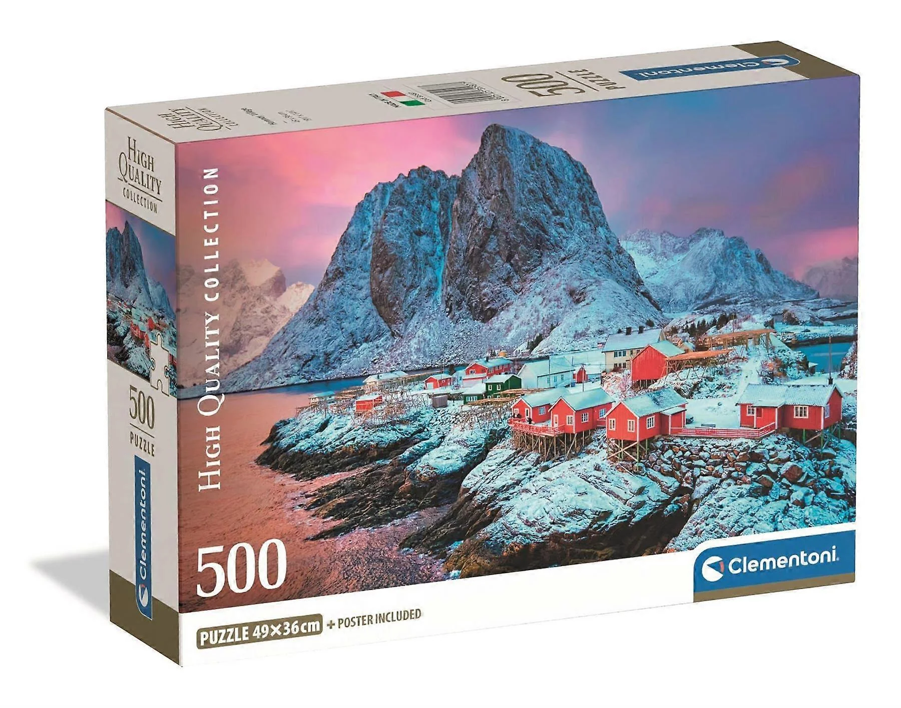 Hamnoy Village 500 Piece Jigsaw (Highquality)