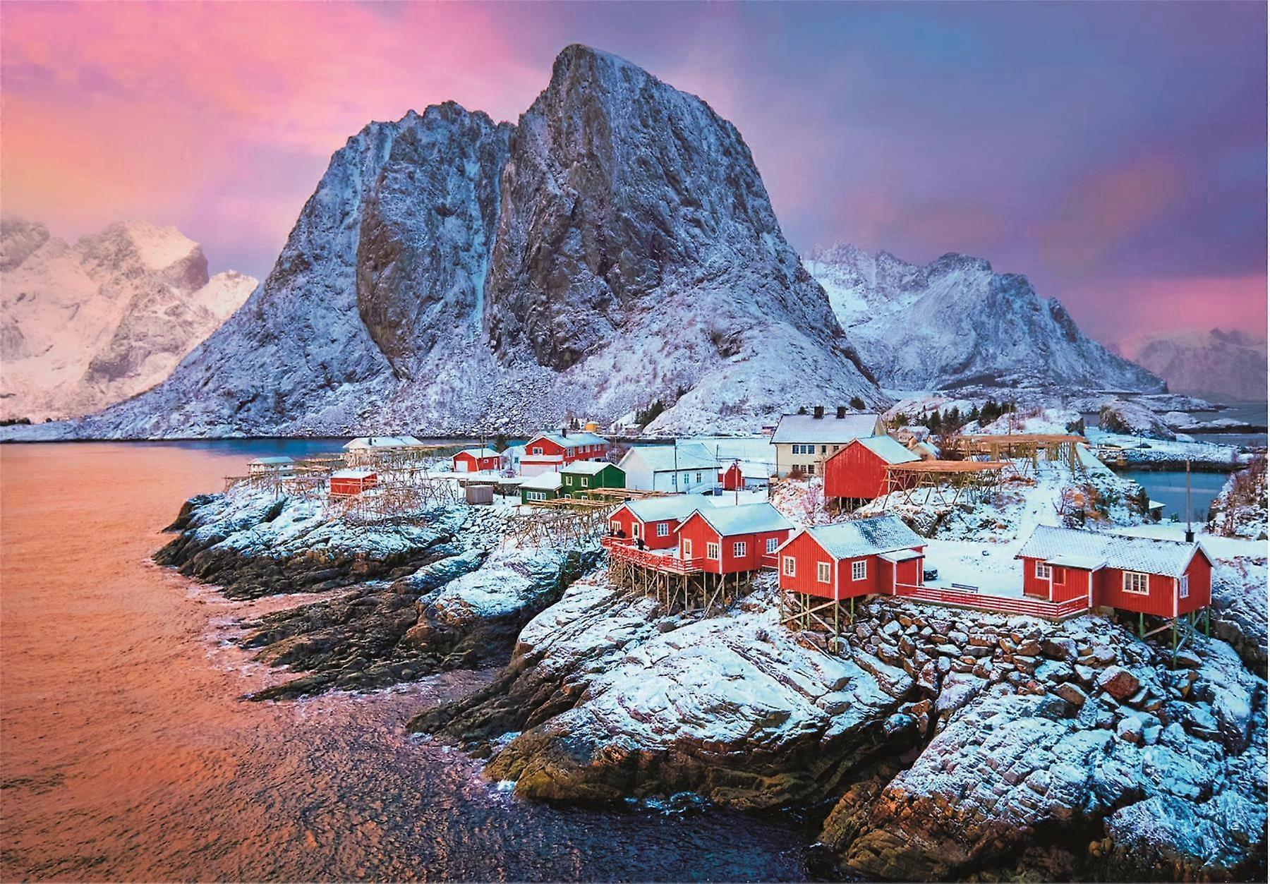 Hamnoy Village 500 Piece Jigsaw (Highquality) - Image 2