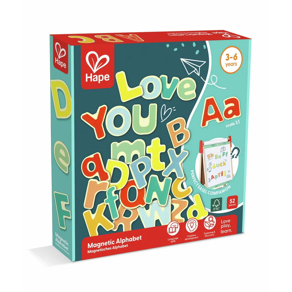 Hape Magnetic Alphabet Learning Toy