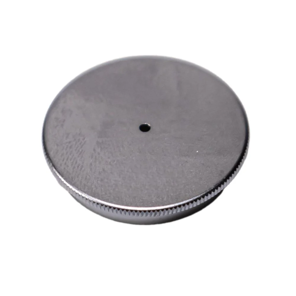 Harder & Steenbeck Matte Chrome Finish 5ml Cup Lid for KYIV INFINITY Airbrush