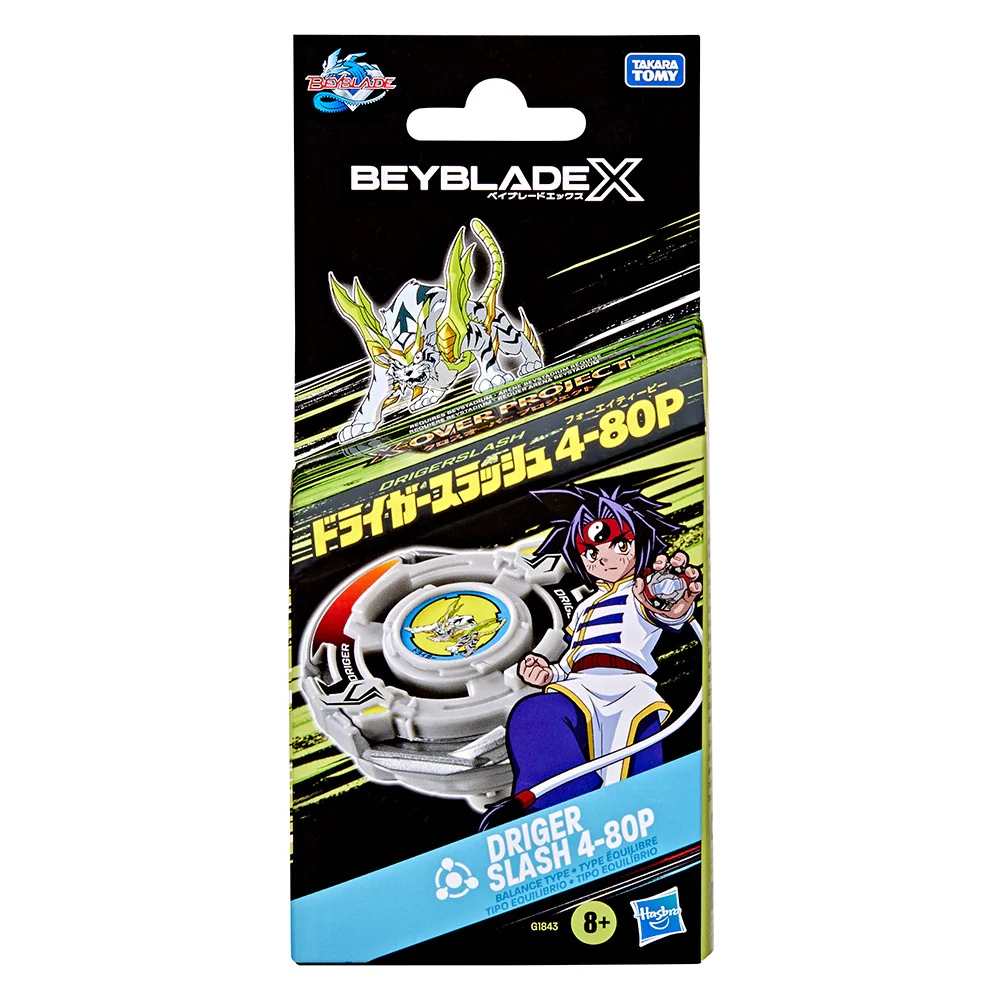 Hasbro Beyblade - X - Over Project Driger Slash 4-80P Starter Pack Set