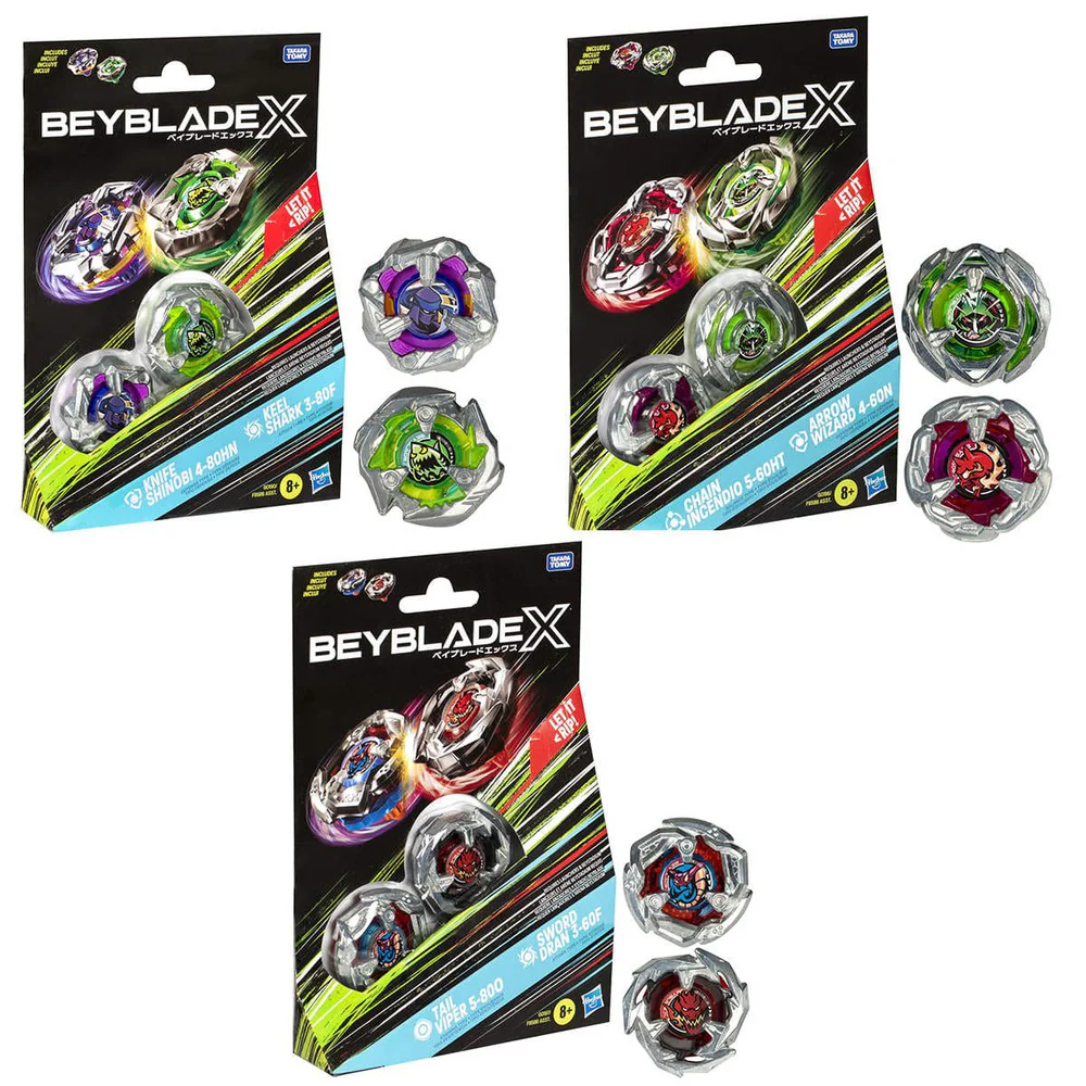 Hasbro Beyblade X: Wave 3 Dual Pack Assortment