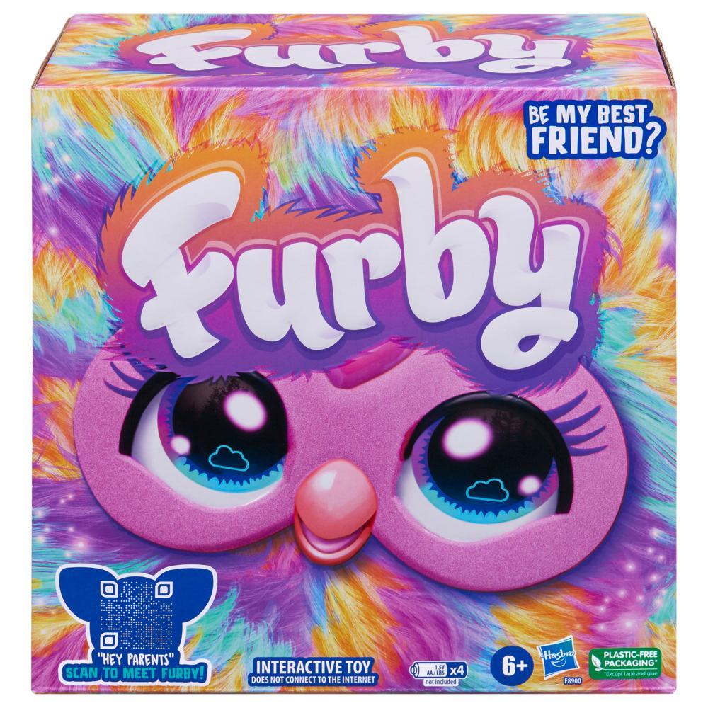 Hasbro Furby Tie Dye Interactive Plush Toy