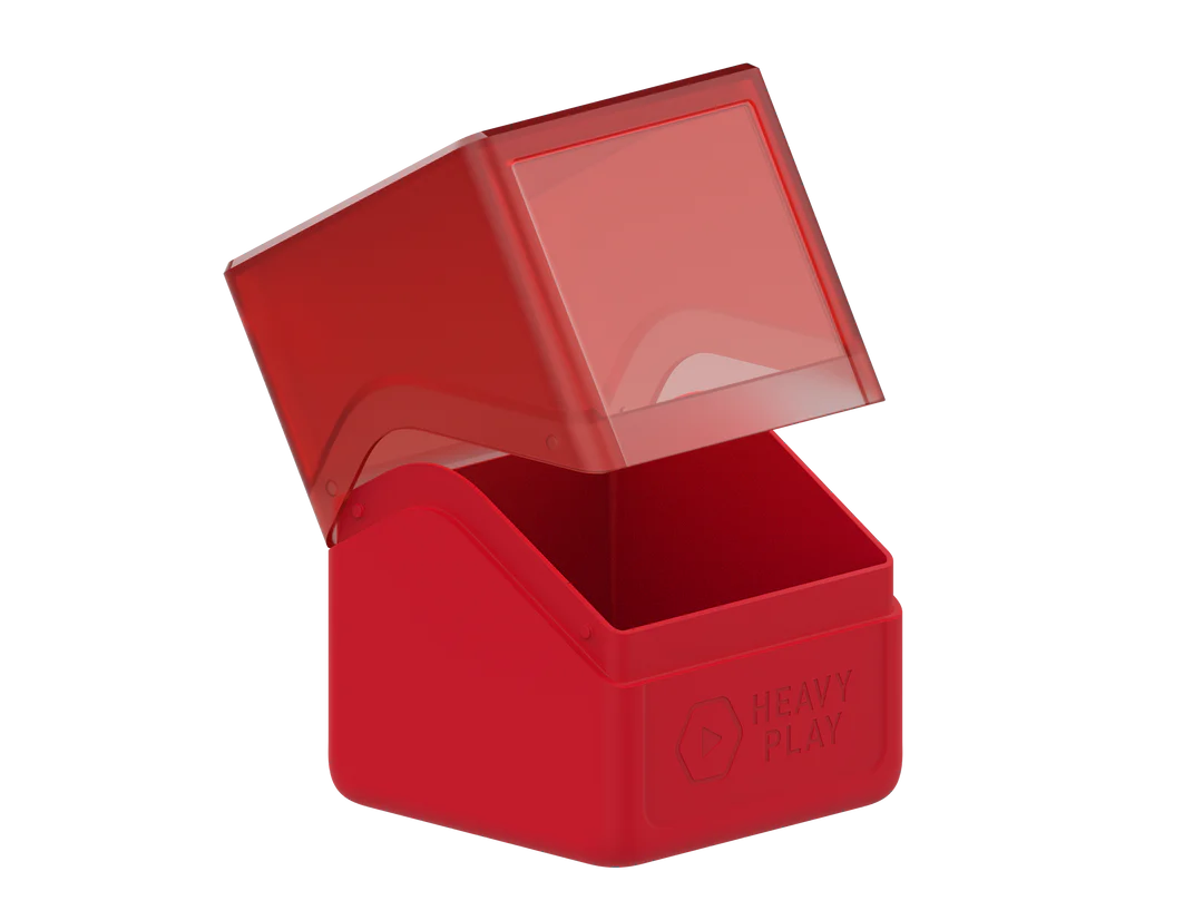 Heavy Play RFG 80 Double-Sleeved Deck Box - Shaman Red - Image 3