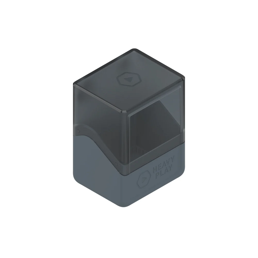 Heavy Play - RFG Deckbox for 80 Double Sleeved Cards - Artificer Grey