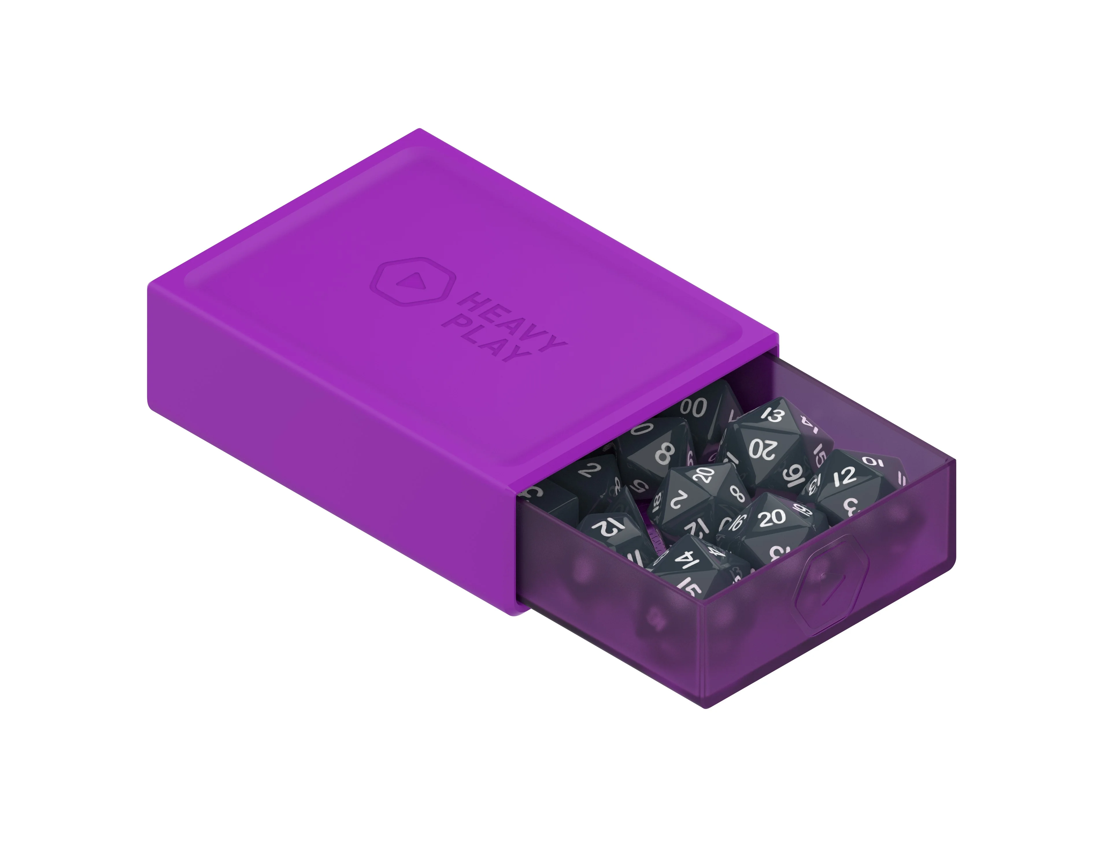 Heavy Play: RNG Dicebox - Bard Purple (Preorder) - Image 2