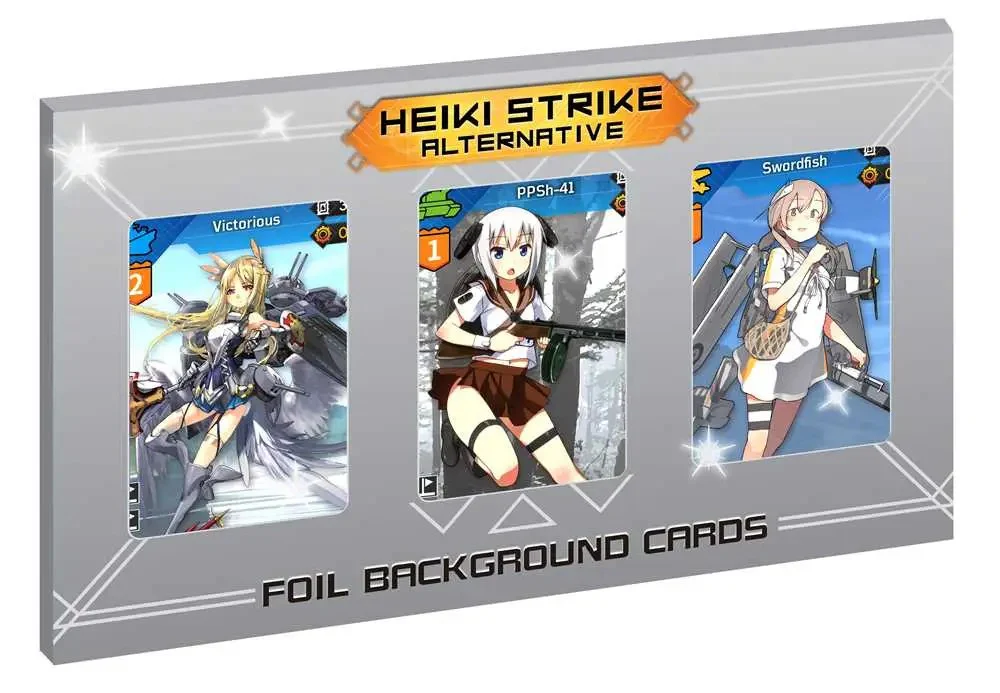 Heiki Strike Alternative Foil Card Set