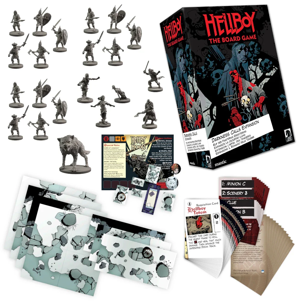 Hellboy: The Board Game - Darkness Calls Expansion