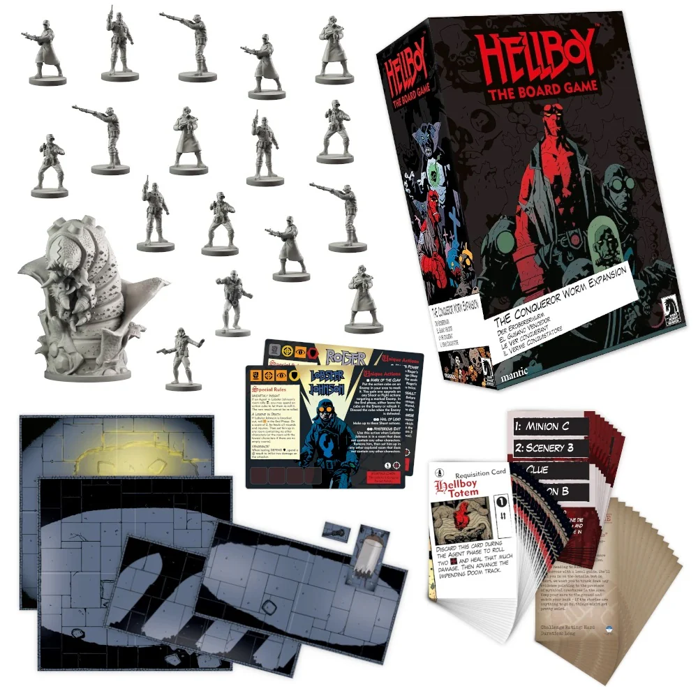 Hellboy: The Board Game - The Conqueror Worm Expansion