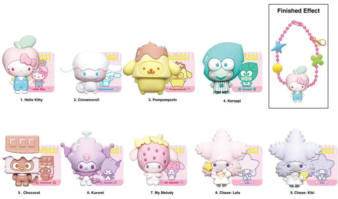 Hello Kitty - Figural Bag Clip Bubble Tea Series - Image 2