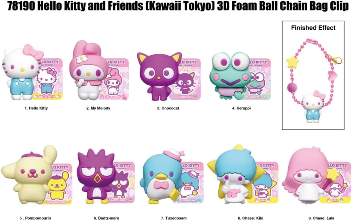 Hello Kitty - Figural Bag Clip Bubble Tokyo Series - Image 2