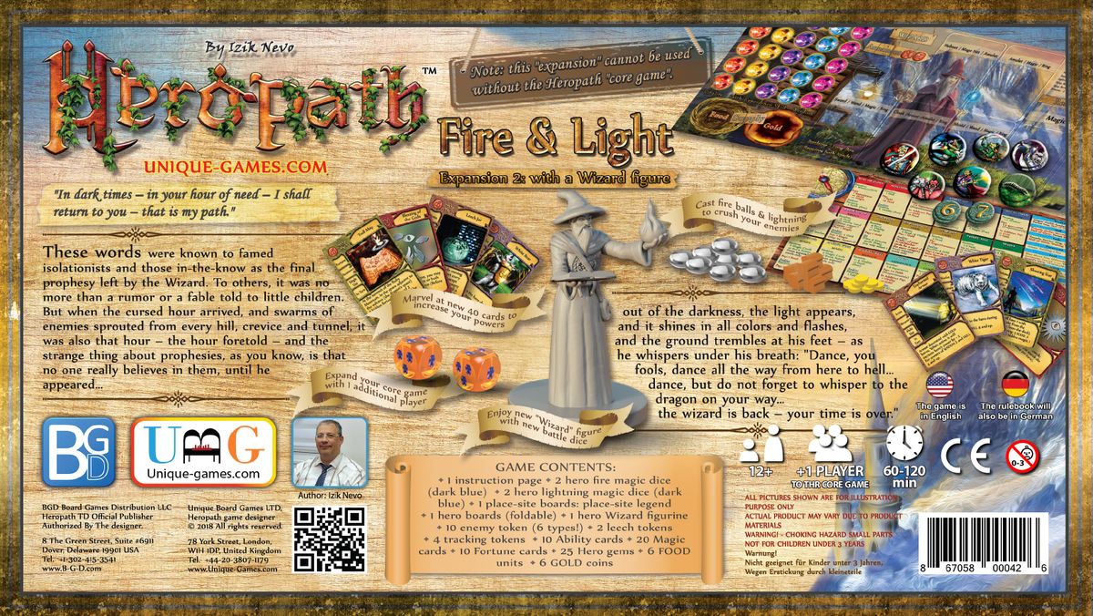 Heropath: Dragon Roar – Fire Light Expansion #2 - Image 2