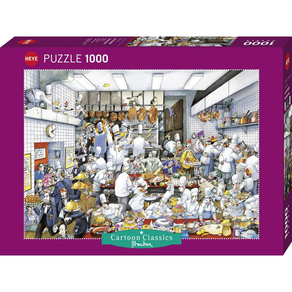 Heye - Blachon - Creative Cooks 1000 Piece Puzzle