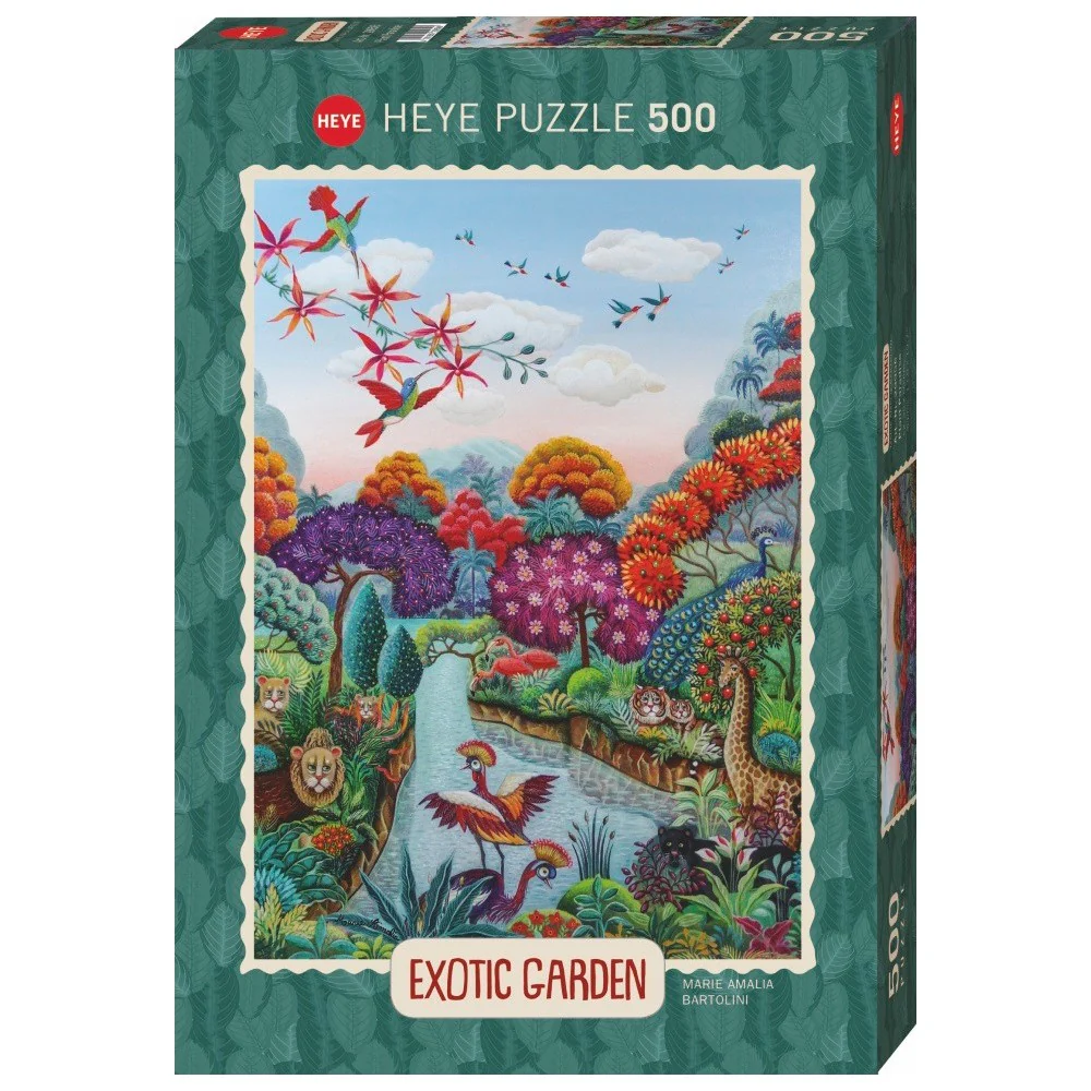 Heye - Exotic Garden - Plants 500 Piece Puzzle