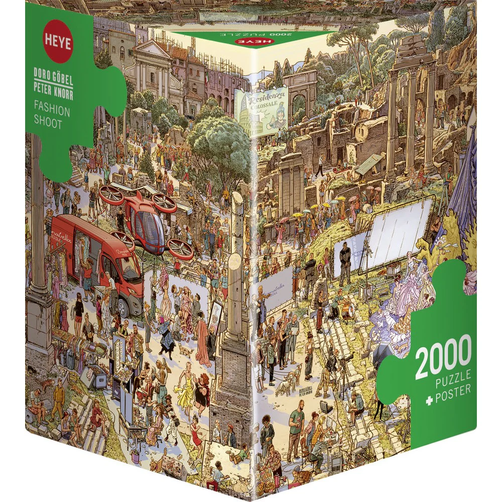 Heye - Gobel/Knorr - Fashion Shoot 2000 Piece Puzzle