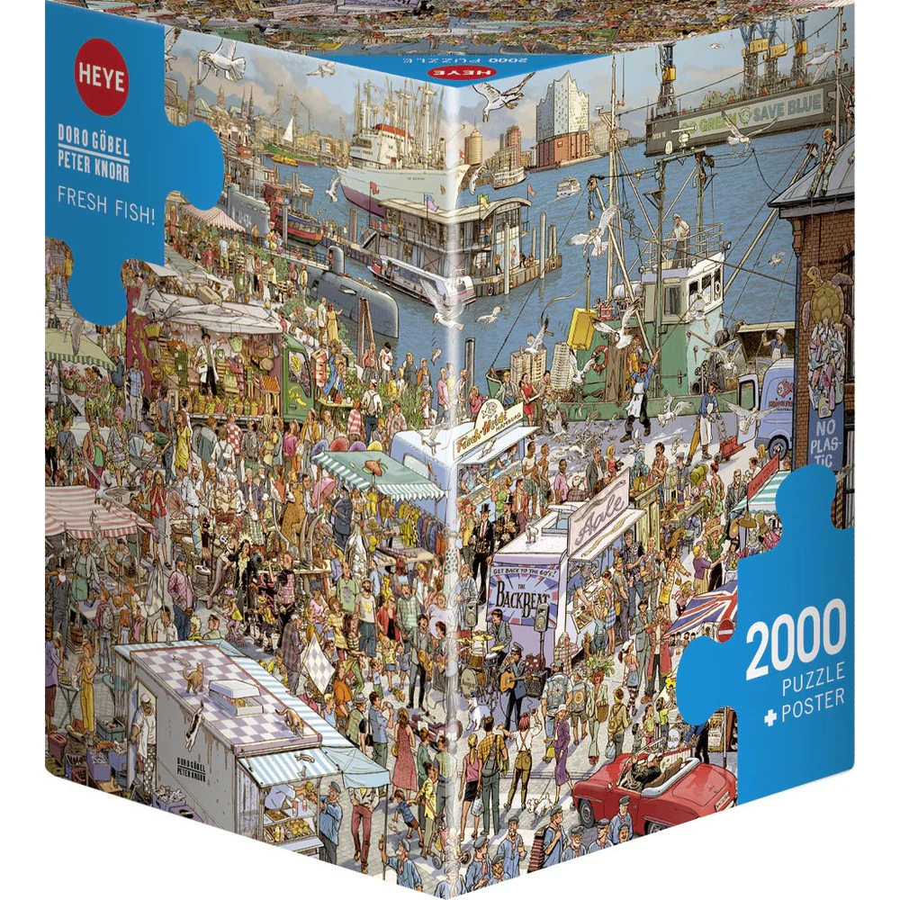Heye - Gobel/Knorr Fresh Fish! 2000 Piece Puzzle
