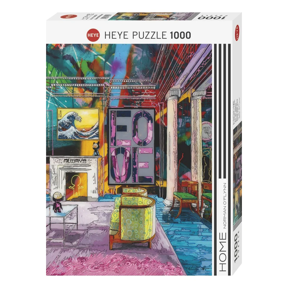 Heye - Home - Room With Wave 1000 Piece Puzzle