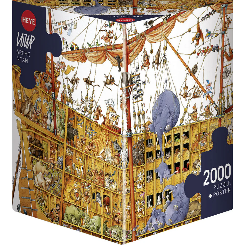 Heye - Loup -  Noah's Ark 2000 Piece Puzzle