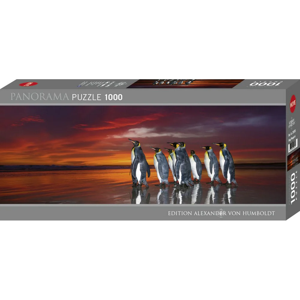 Heye - Panorama - King Penguins 1000 Piece Puzzle