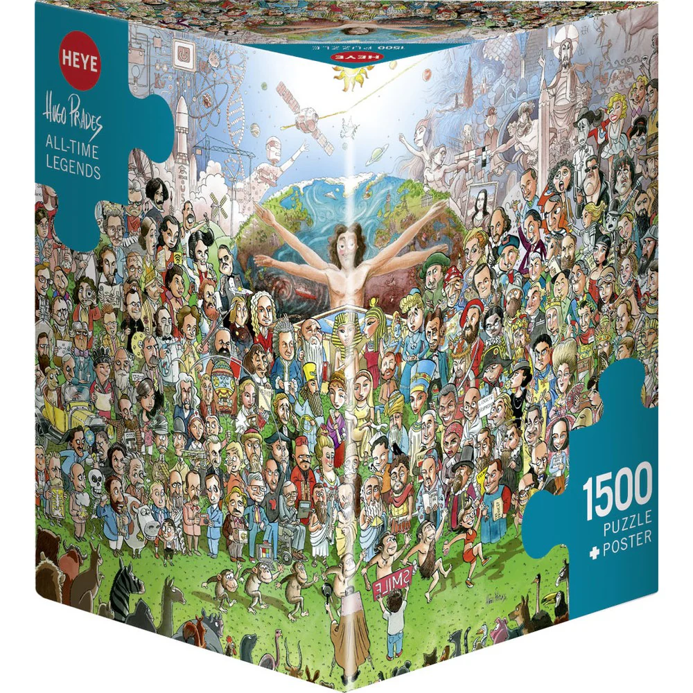 Heye - Prades - All-Time Legends 1500 Piece Puzzle