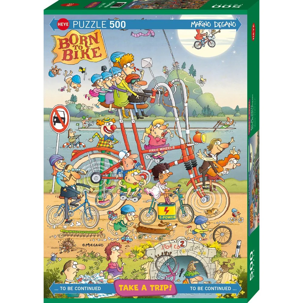 Heye - Take A Trip - Degano 500 Piece Puzzle