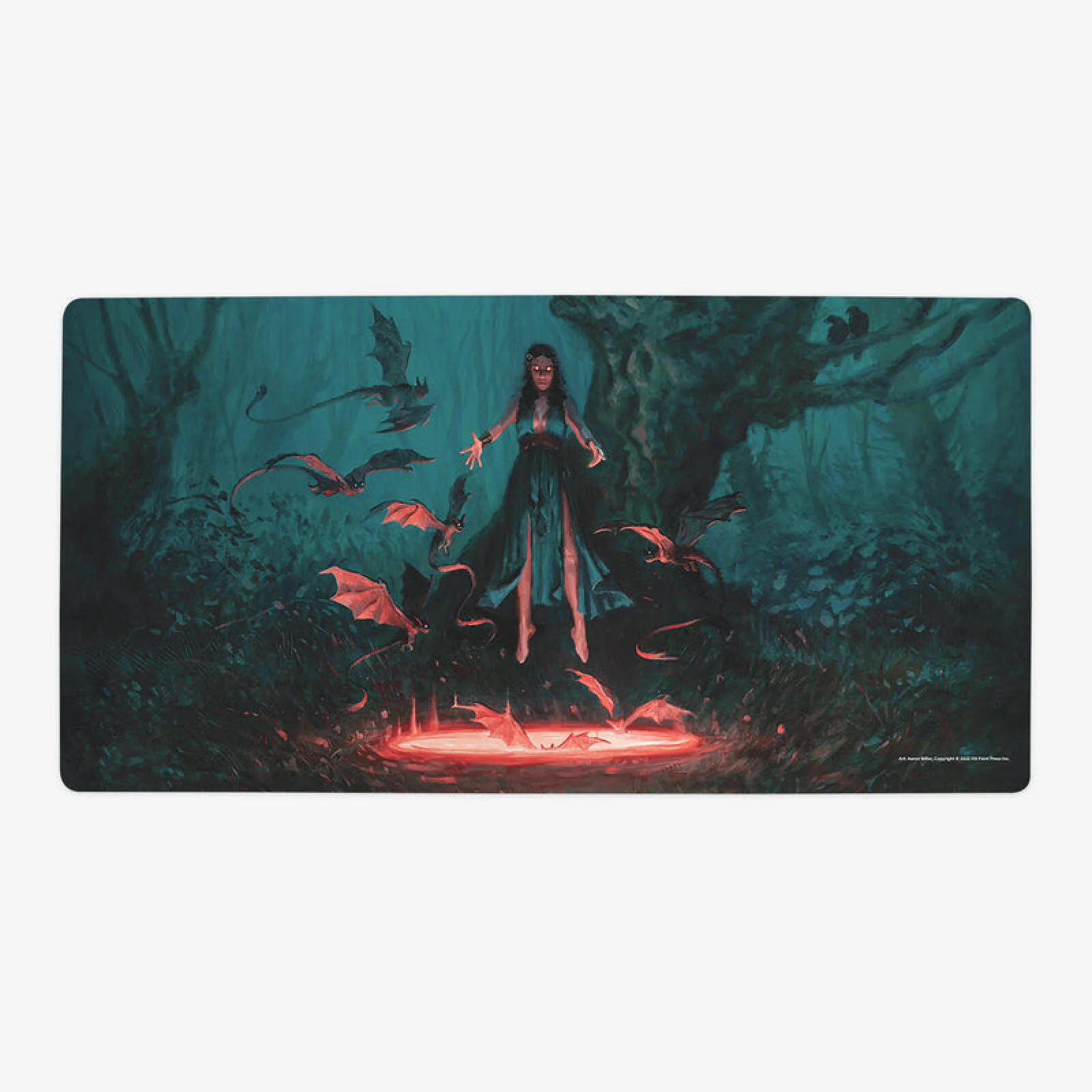 Hit Point Press Abyssal Ritual Playmat