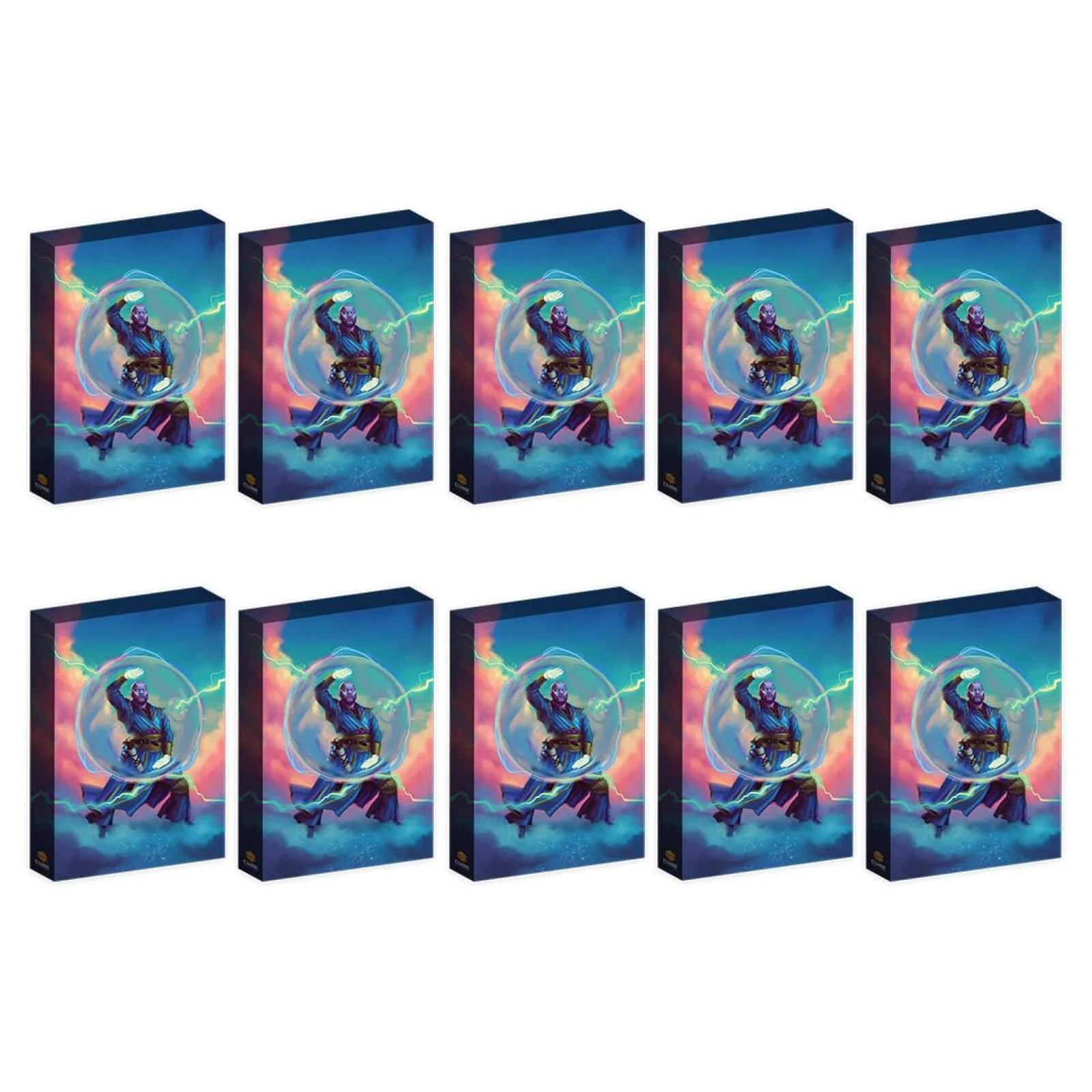 Hit Point Press Cubeamajigs Reusable Gaming Pack 10-Piece Set - Counterward