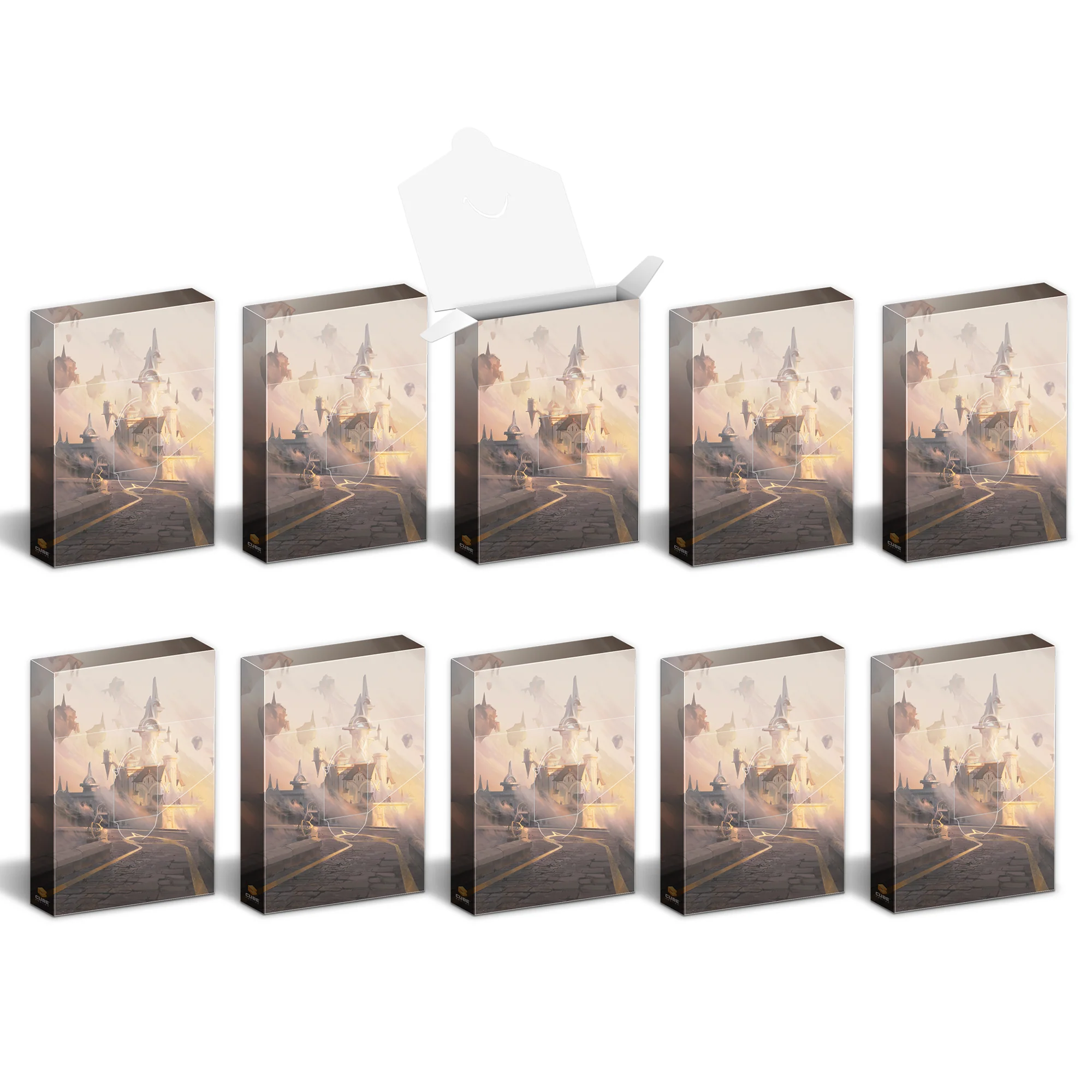 Hit Point Press Cubeamajigs Reusable Gaming Pack 10-Piece Set - Faded Academy