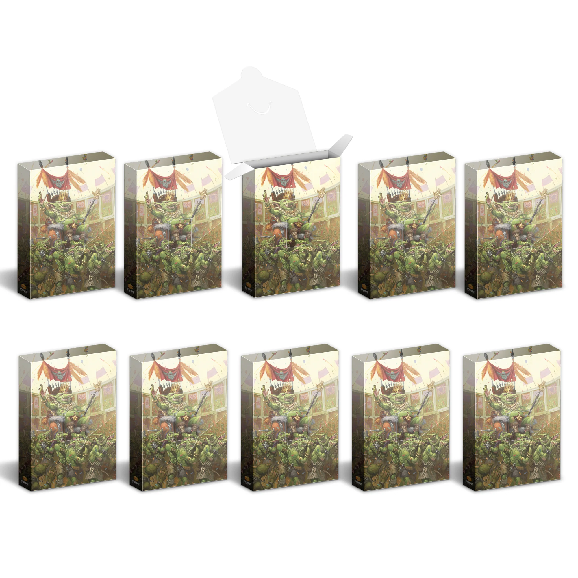 Hit Point Press Cubeamajigs Reusable Gaming Pack 10-Piece Set - Goblins on Parade