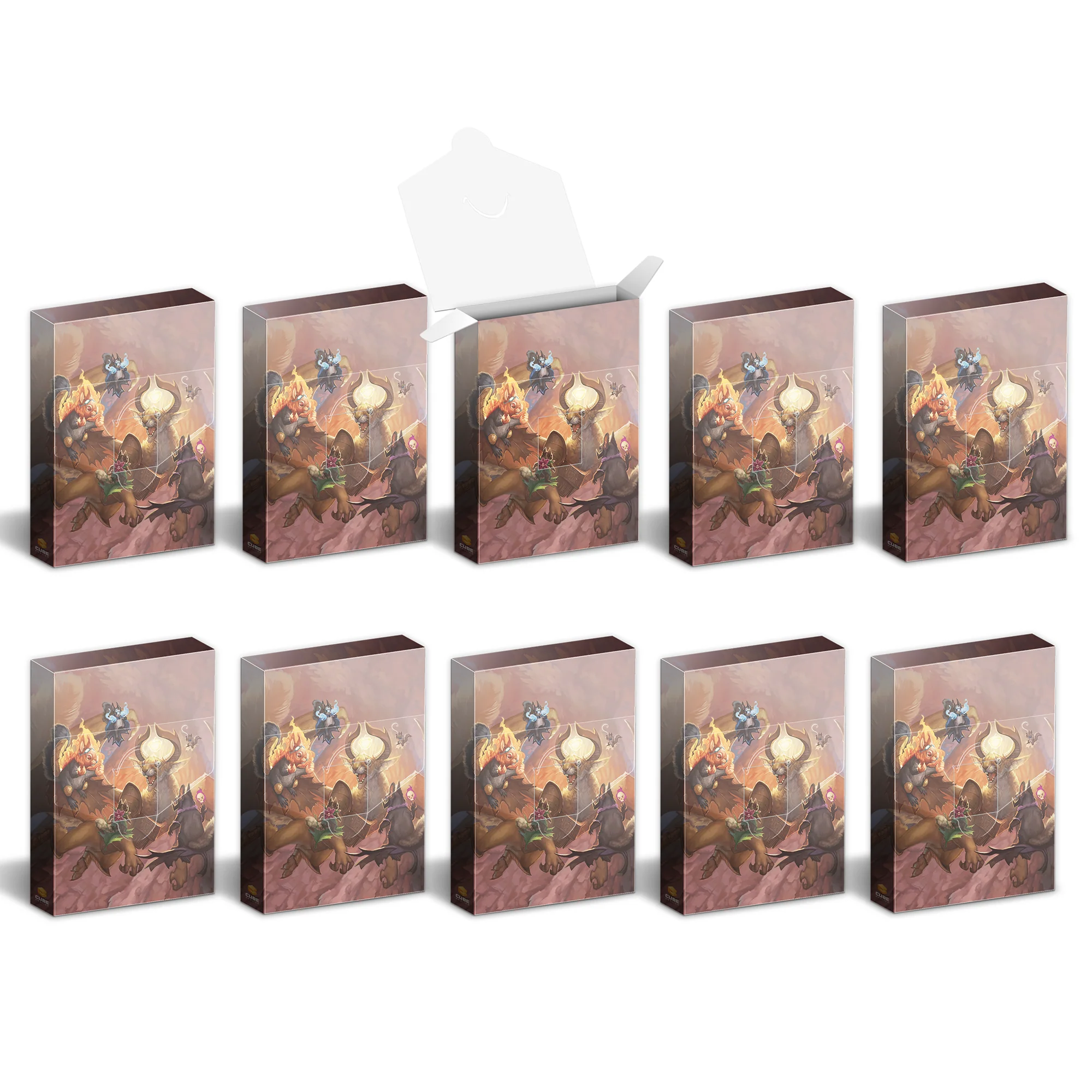Hit Point Press Cubeamajigs Reusable Gaming Pack 10-Piece Set - Squirrelwatch