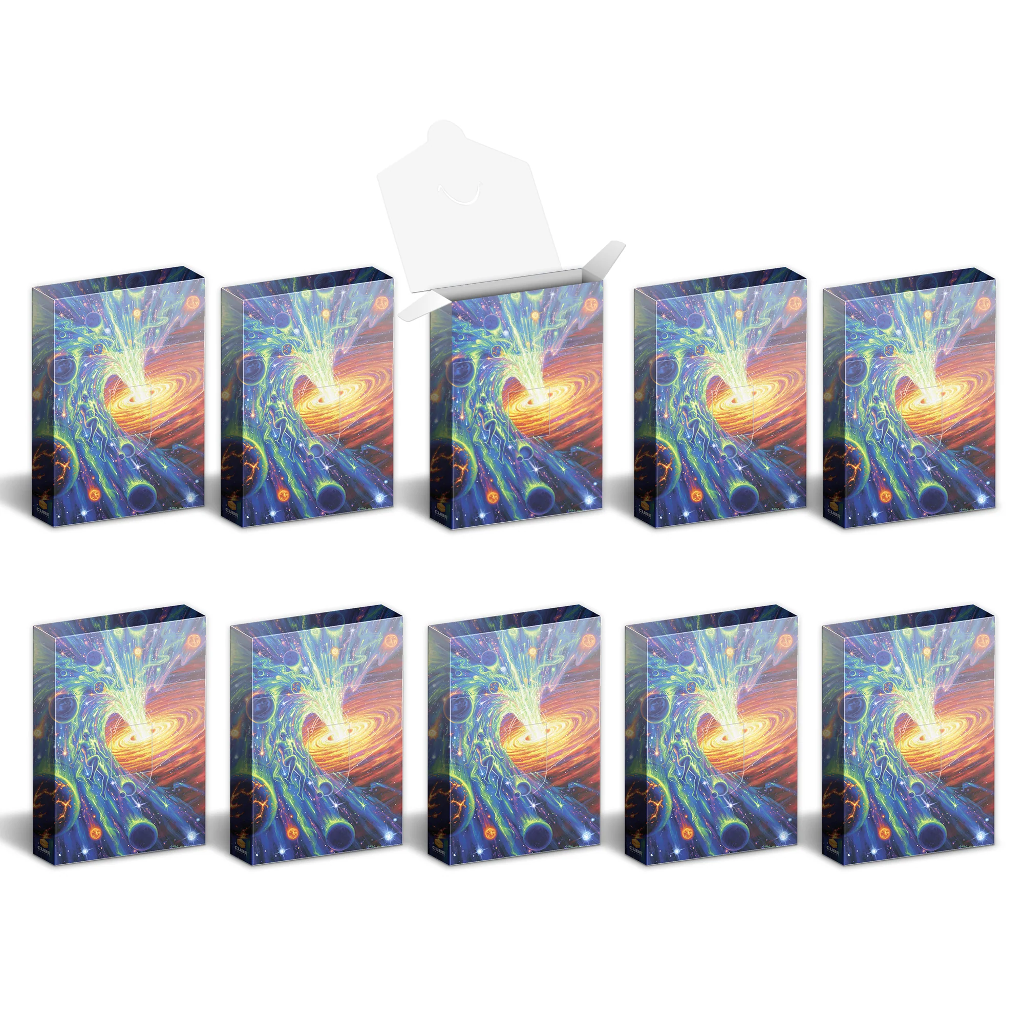 Hit Point Press Cubeamajigs Reusable Gaming Pack 10-Piece Set - Temporal Maelstrom
