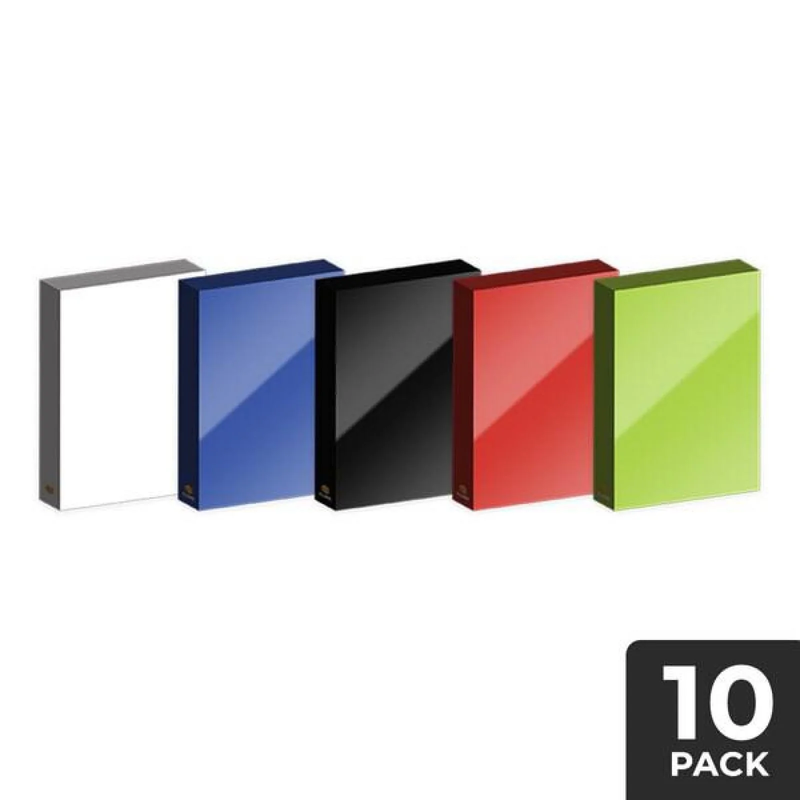 Hit Point Press Cubeamajigs Reusable Gaming Pack 10-Piece Set - WUBRG