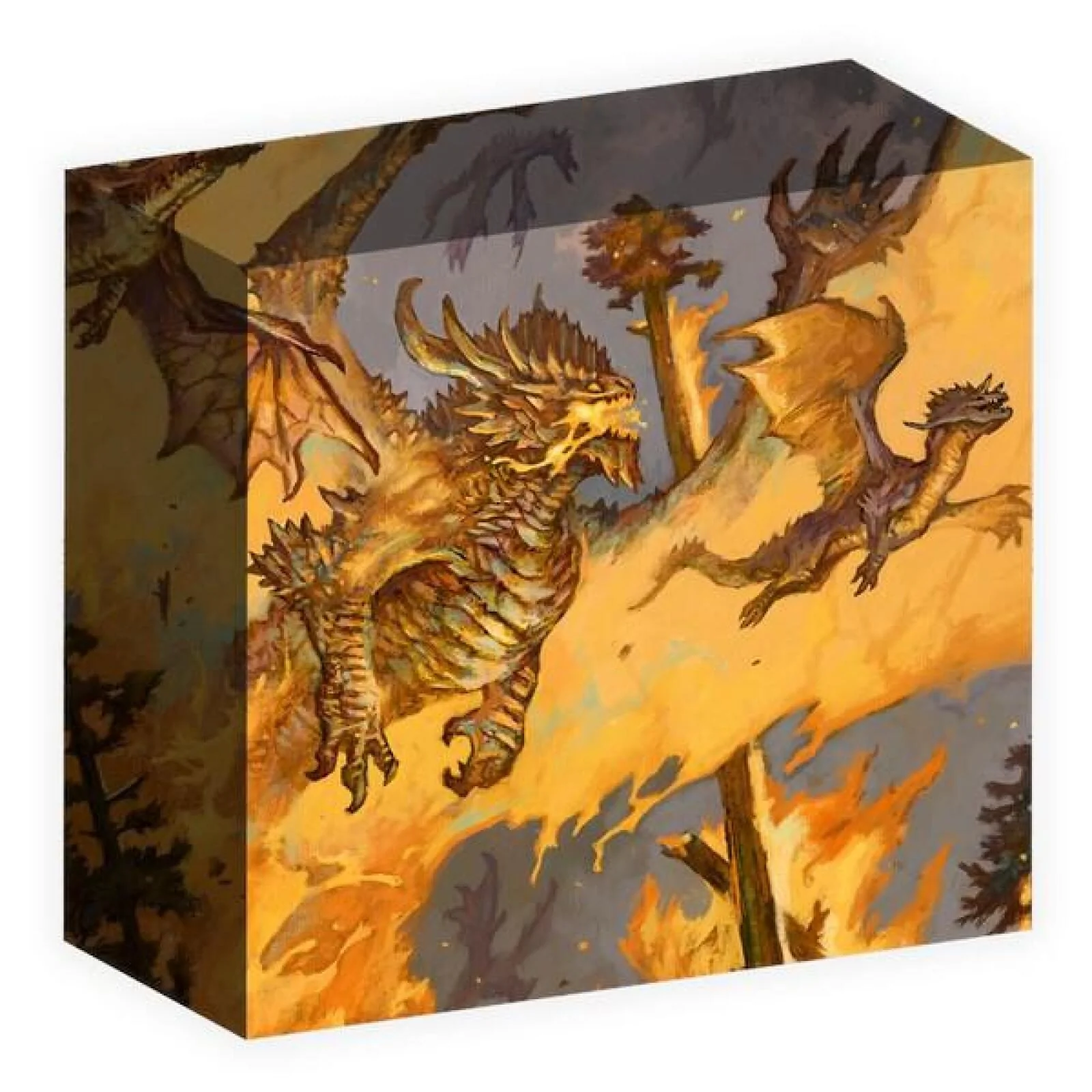 Hit Point Press Dragon Tempest Podamajig Card Storage Box by Tom Babbey for Magic, Pokemon