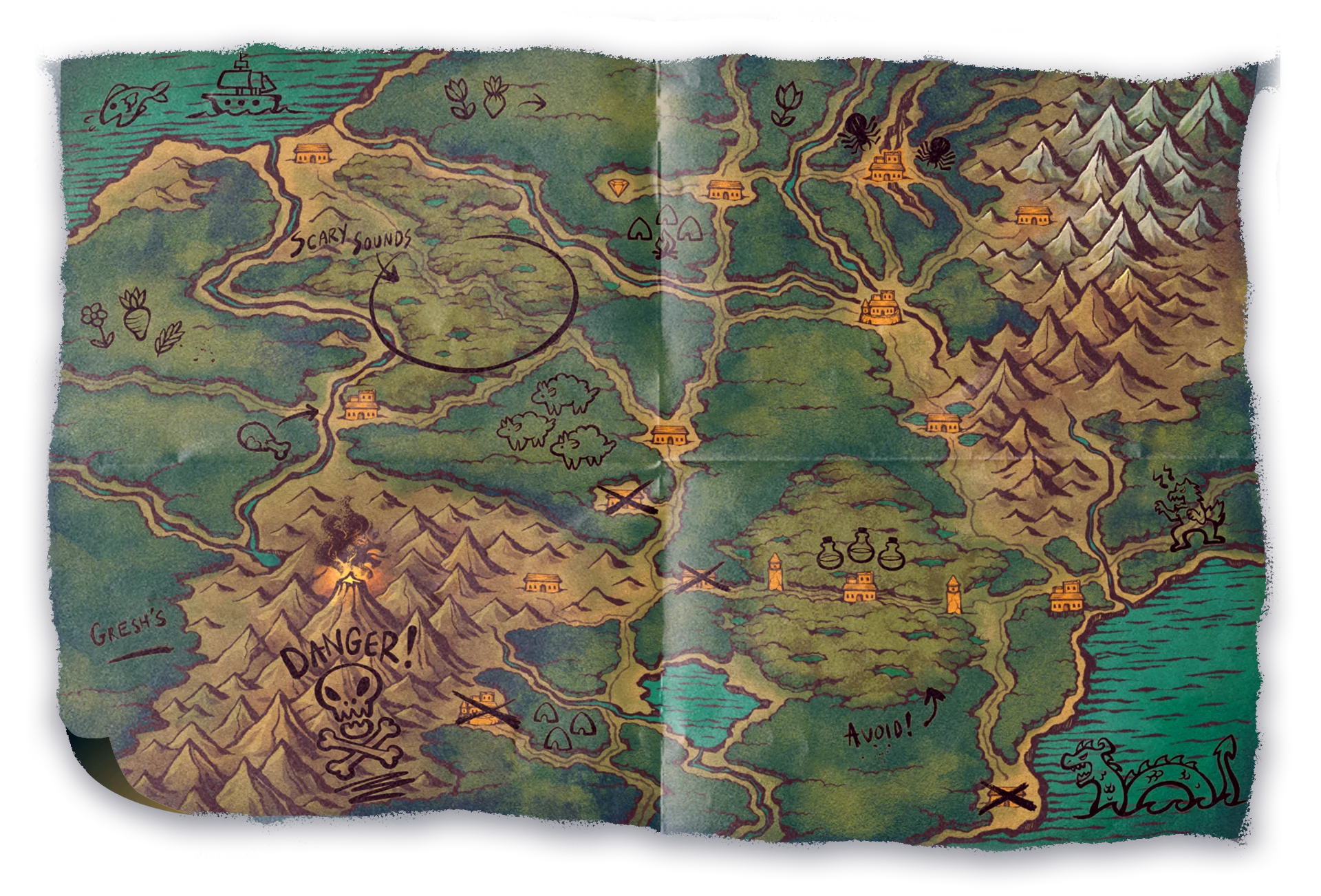 Hit Point Press Fool's Gold: Into the Bellowing Wilds Campaign Setting - 5E D&D Box Set - Image 3