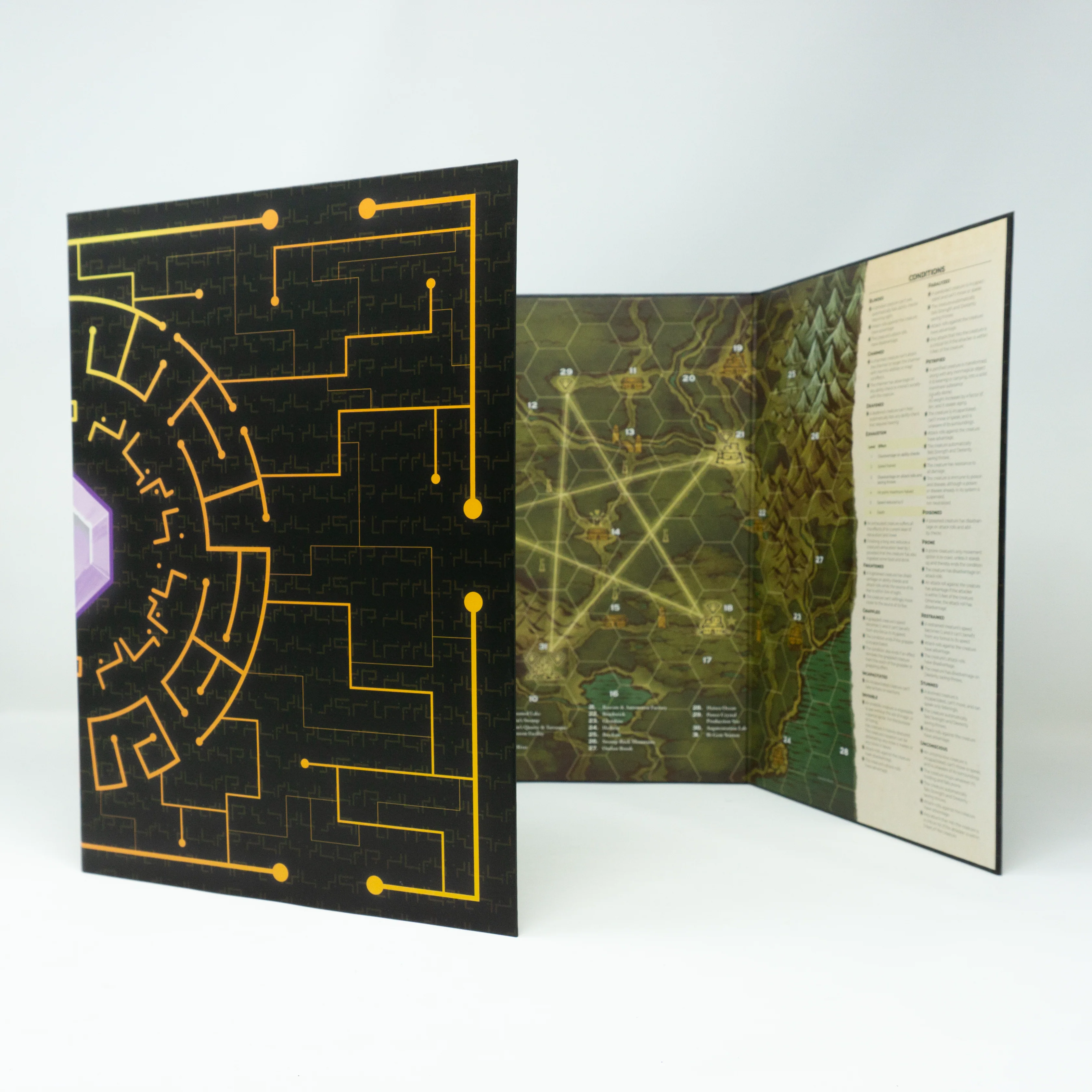 Hit Point Press Fool's Gold: Into the Bellowing Wilds Game Master Screen