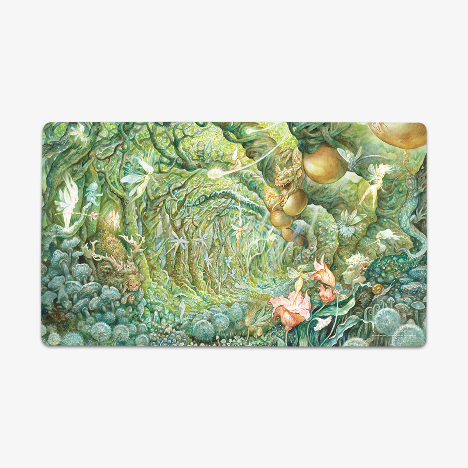 Hit Point Press Gaea in Bloom Playmat
