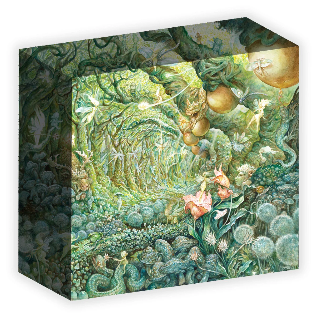 Hit Point Press Gaea in Bloom Podamajig Card Storage Box by Omar Rayyan for Magic, Pokemon