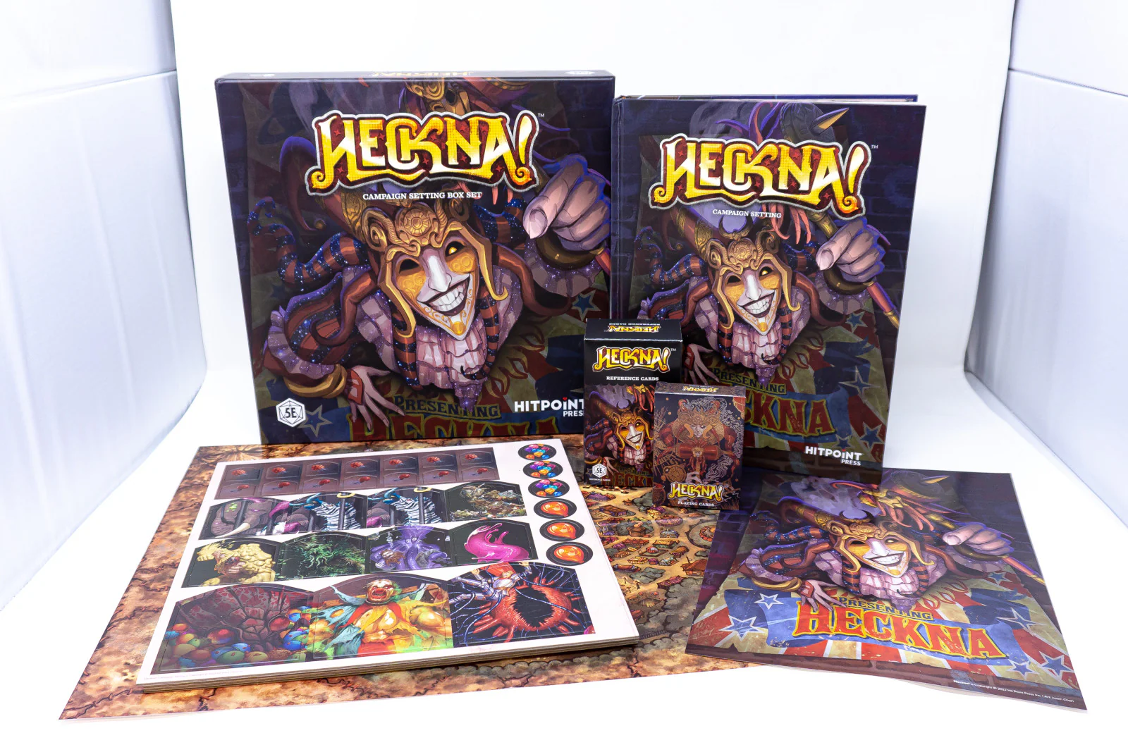 Hit Point Press Heckna Deluxe Box Set
