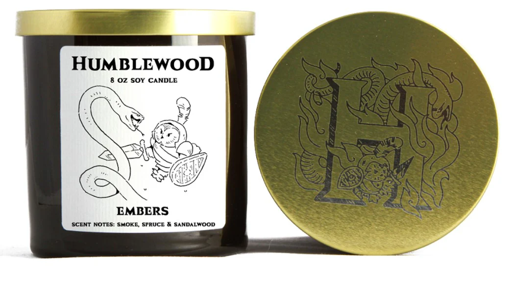 Hit Point Press - Humblewood Embers Candle - 8oz
