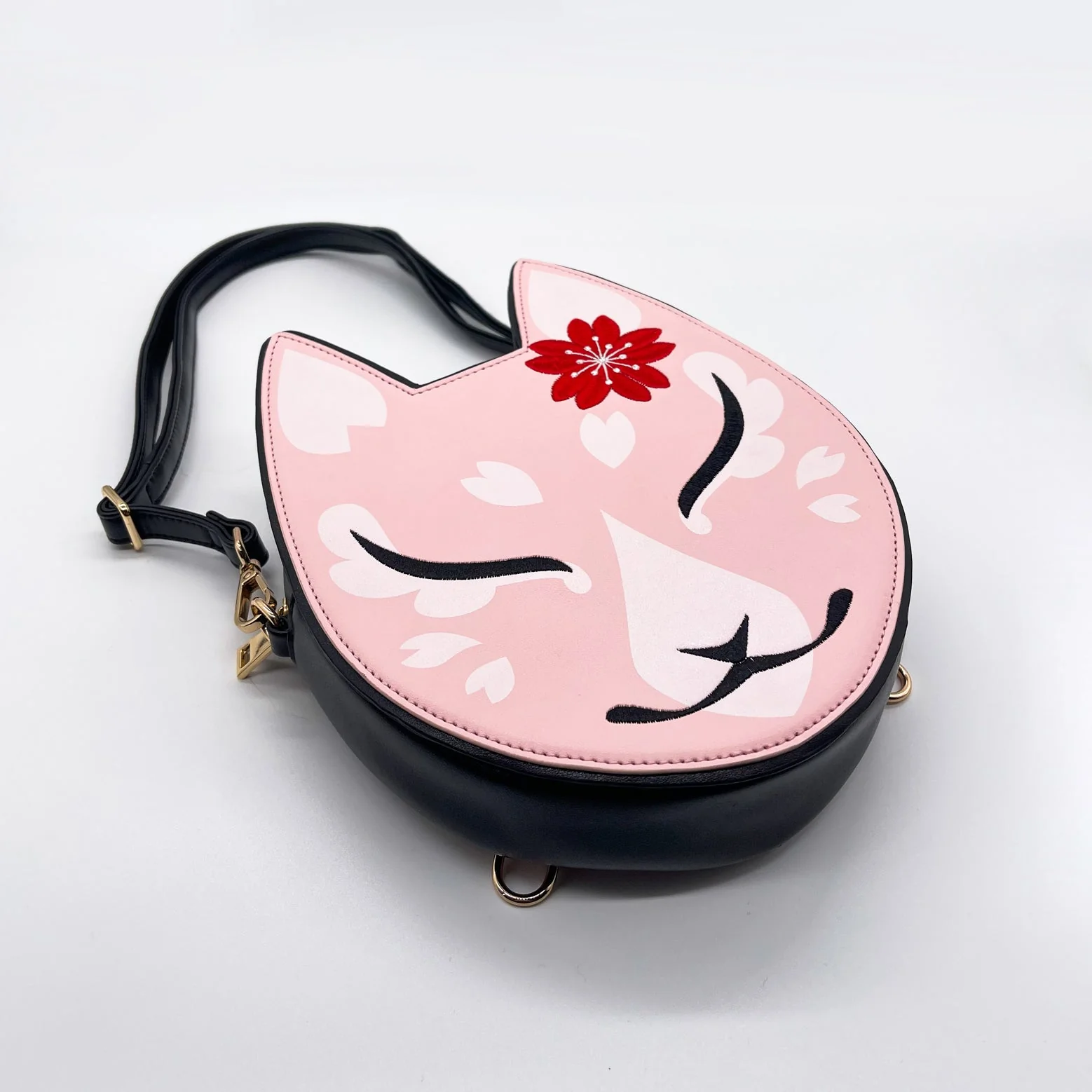 Hit Point Press Kitsune Convertible Bag - Pink - Image 2