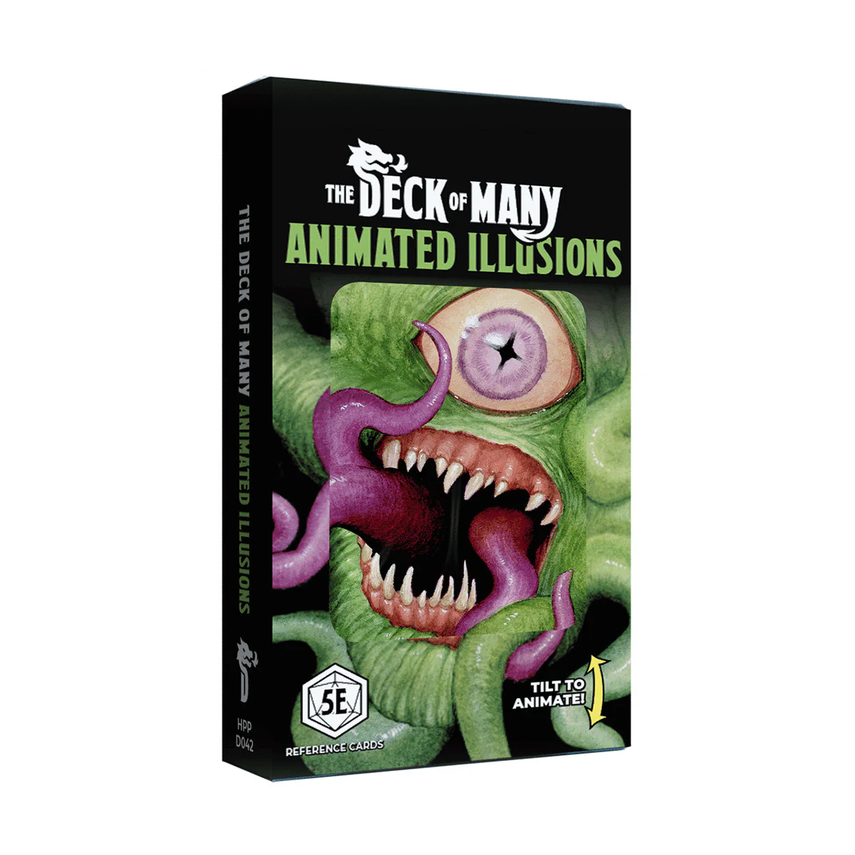 Hit Point Press The Deck of Many Animated Illusions 5E Reference Cards