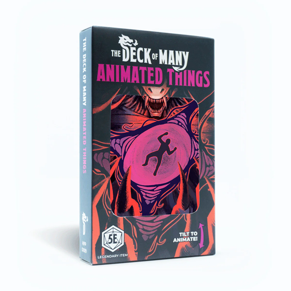 Hit Point Press The Deck of Many Animated Things - 5th Edition D&D (Reference Cards)