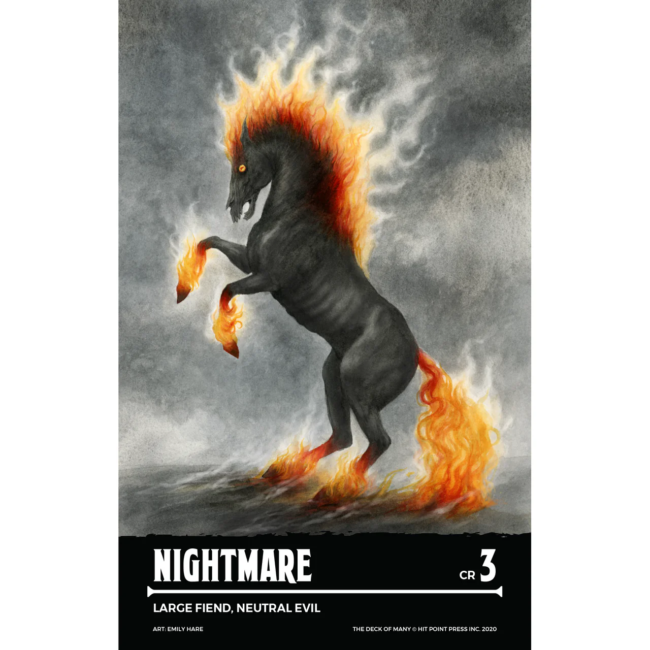Hit Point Press The Deck of Many: Monsters 5 - 5th Edition D&D 2014 (Reference Cards) - Image 3