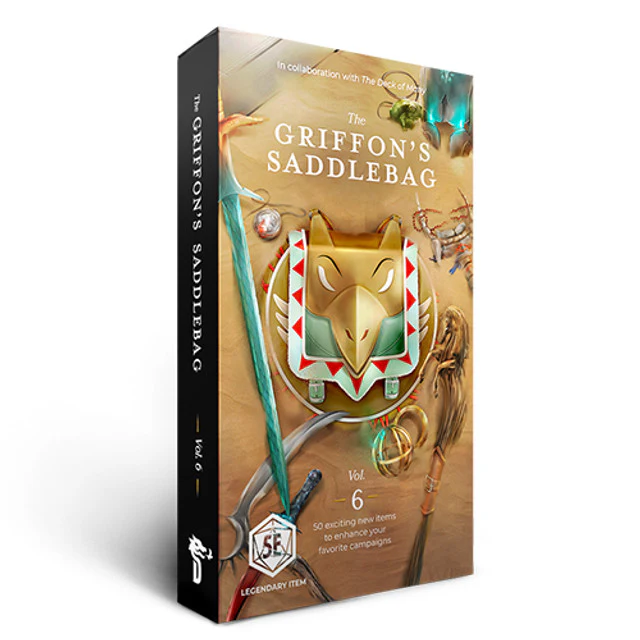 Hit Point Press The Griffon’s Saddlebag Volume 6 Item Cards Deck