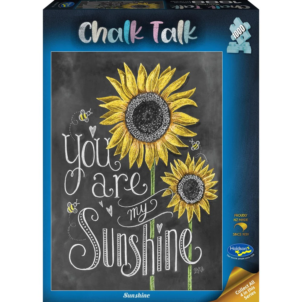 Holdson - Chalk Talk Sunshine 1000 Piece Puzzle