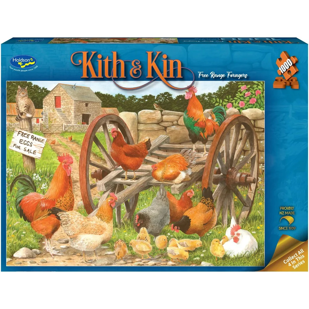 Holdson - Kith & Kin Free Range 1000 Piece Puzzle