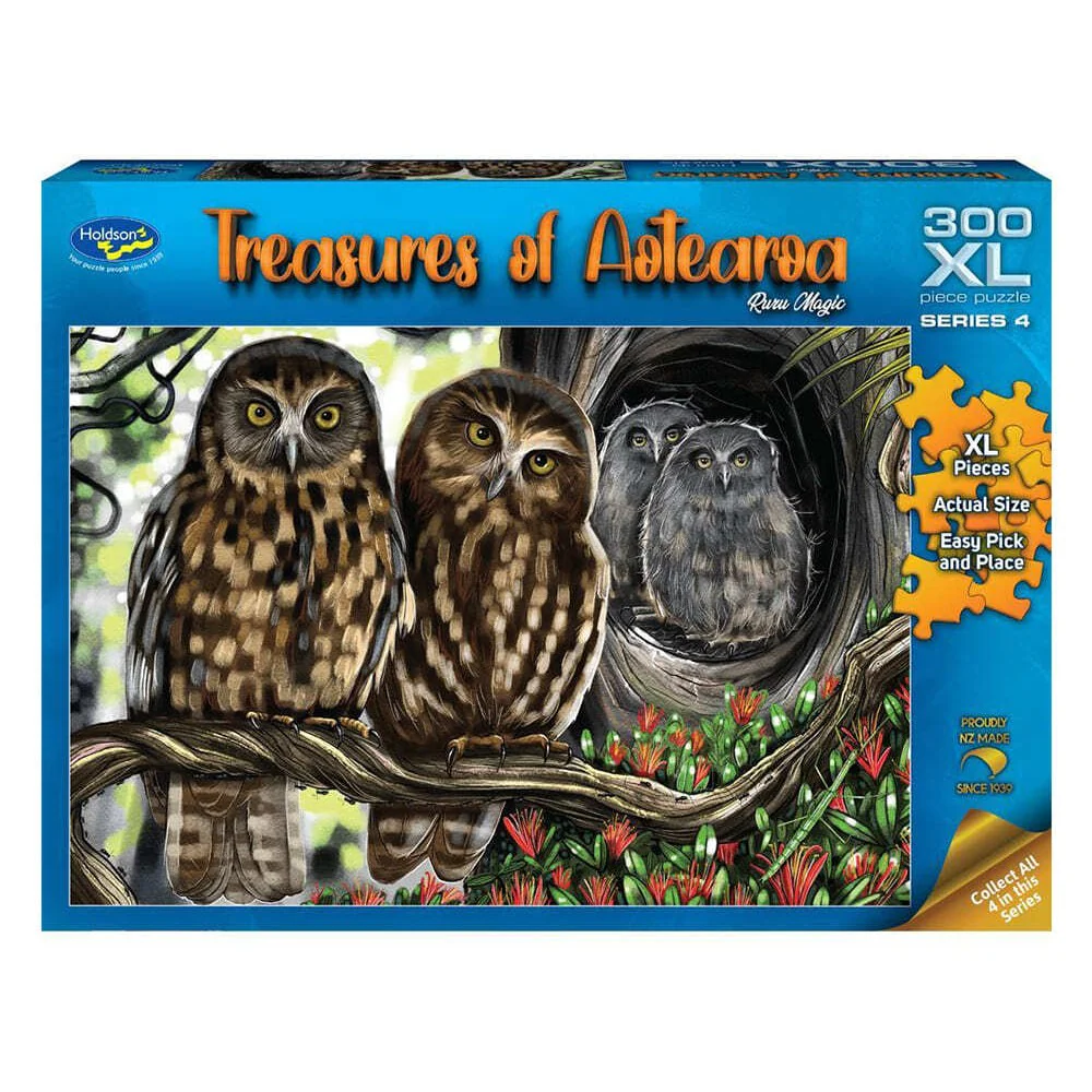 Holdson - Treasures Aote Ruru 300 Piece Puzzle