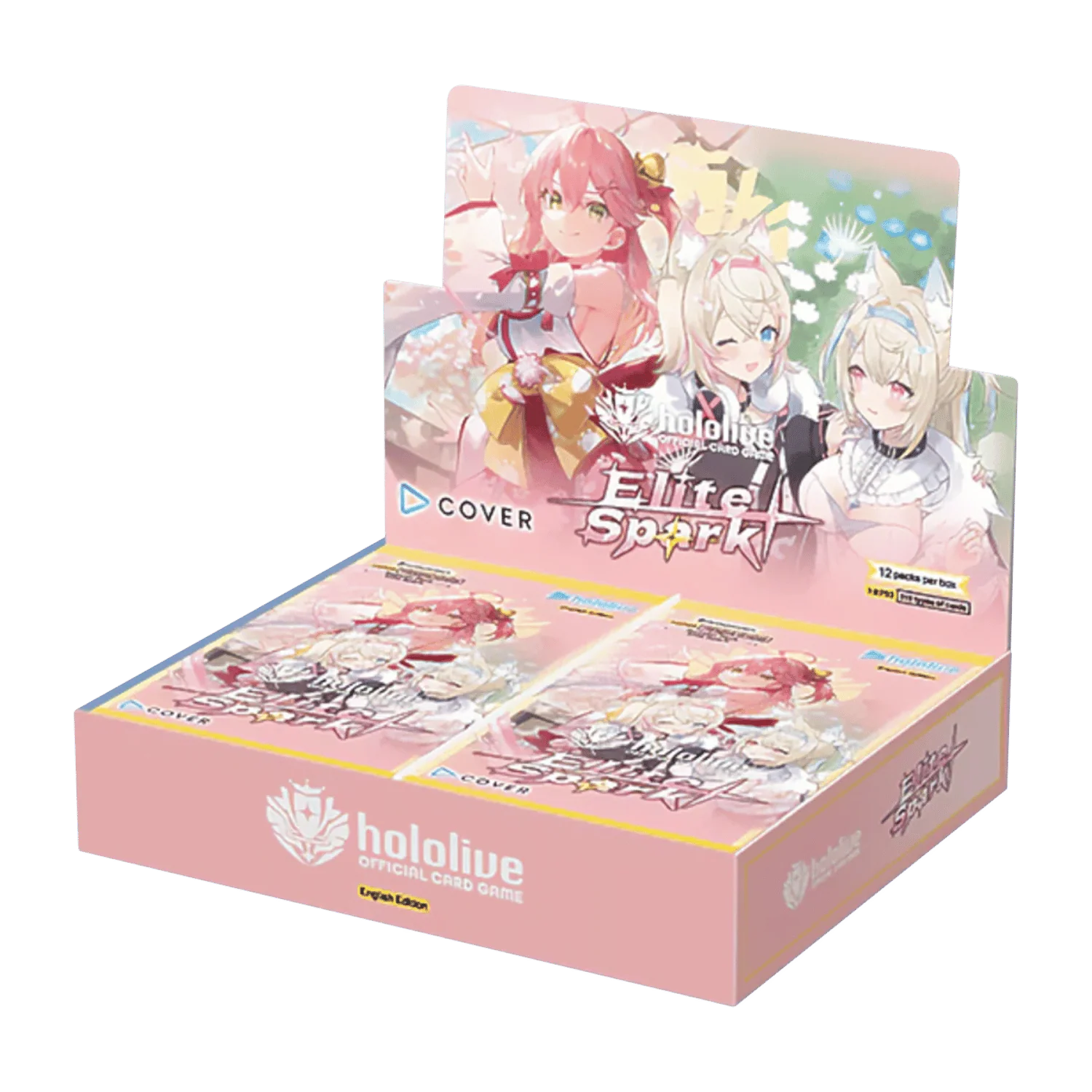 Hololive Official Card Game hBP03e Elite Spark - Booster Box